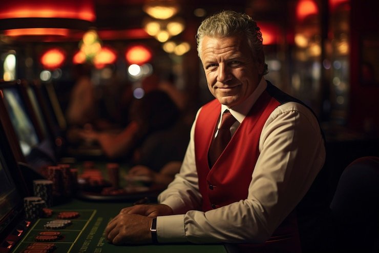 Tampilan Poker Texas Holdem di ponsel